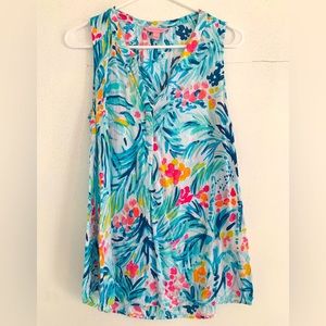 Lilly Pulitzer sleeveless blouse, size small